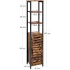 vasagle-dulap-inalt-cu-rafturi-pentru-baie-living-maro-rustic-37x30x164cm