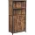 vasagle-dulap-de-depozitare-cu-doua-usi-si-rafturi-deschise-maro-rustic-60x35x124cm
