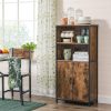 vasagle-dulap-de-depozitare-cu-doua-usi-si-rafturi-deschise-maro-rustic-60x35x124cm