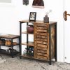 vasagle-dulap-depozitare-cu-usa-si-rafturi-deschise-maro-rustic-70x30x81cm
