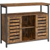 vasagle-comoda-cu-doua-usi-si-rafturi-deschise-maro-rustic-1003581cm
