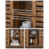 vasagle-comoda-cu-doua-usi-si-rafturi-deschise-maro-rustic-1003581cm
