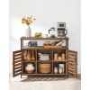 vasagle-comoda-cu-doua-usi-si-rafturi-deschise-maro-rustic-1003581cm