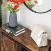 vasagle-comoda-cu-usa-glisanta-dulap-depozitare-maro-rustic-70x30x80cm