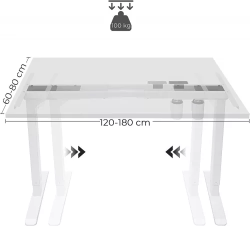 songmics-cadru-masa-birou-reglabil-electric-alb-110155x58x68116cm