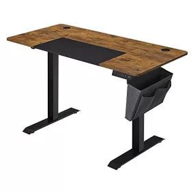 songmics-masa-birou-reglabil-electric-complet-rustic-maro-140x60x72120cm