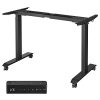 songmics-cadru-masa-birou-reglabil-electric-cu-motor-dublu-negru-107175x60x71117cm