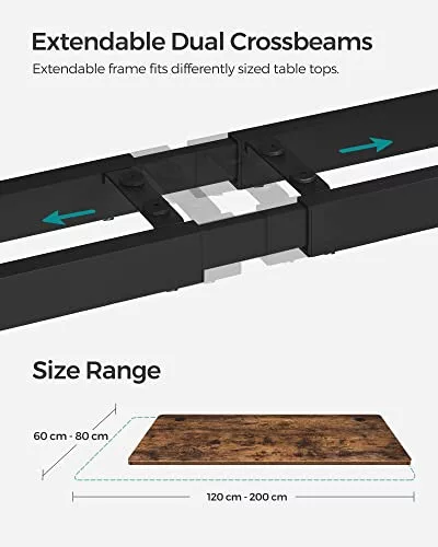 songmics-cadru-masa-birou-reglabil-electric-cu-motor-dublu-negru-107175x60x71117cm