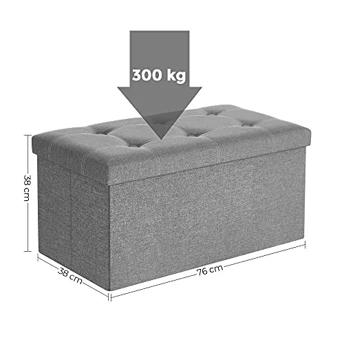 songmics-puf-pliabil-cu-spatiu-de-depozitare-din-panza-puf-gri-76x38x38cm