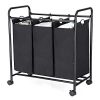 songmics-cos-de-rufe-textil-cu-3-saci-detasabile-3x44l-negru