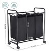 songmics-cos-de-rufe-textil-cu-3-saci-detasabile-3x44l-negru