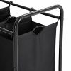 songmics-cos-de-rufe-textil-cu-3-saci-detasabile-3x44l-negru