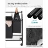 songmics-cos-de-rufe-din-material-textil-cu-4-saci-detasabile-4x35l-negru