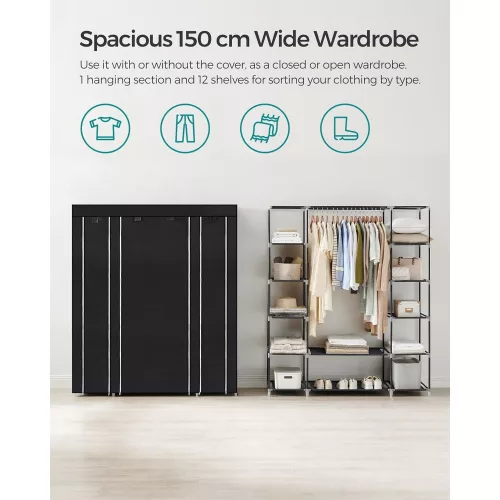 songmics-dulap-portabil-pentru-depozitare-haine-textil-negru-150x45x175cm