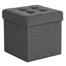 songmics-puf-pliabil-cu-spatiu-de-depozitare-din-panza-gri-inchis-38x38x38cm