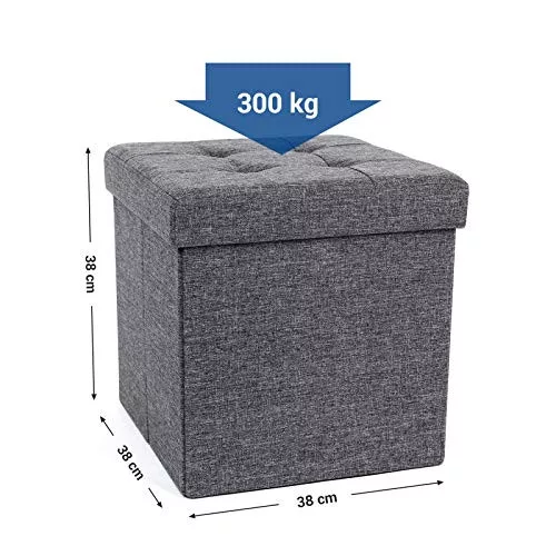 songmics-puf-pliabil-cu-spatiu-de-depozitare-din-panza-gri-inchis-38x38x38cm