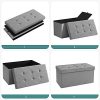 songmics-puf-pliabil-cu-spatiu-de-depozitare-din-panza-gri-76x38x38cm