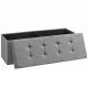 songmics-puf-pliabil-cu-spatiu-de-depozitare-din-panza-gri-110x38x38cm