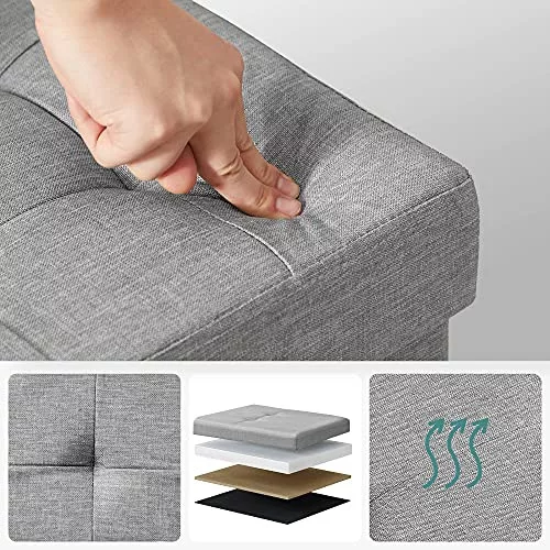 songmics-puf-pliabil-cu-spatiu-de-depozitare-din-panza-gri-110x38x38cm