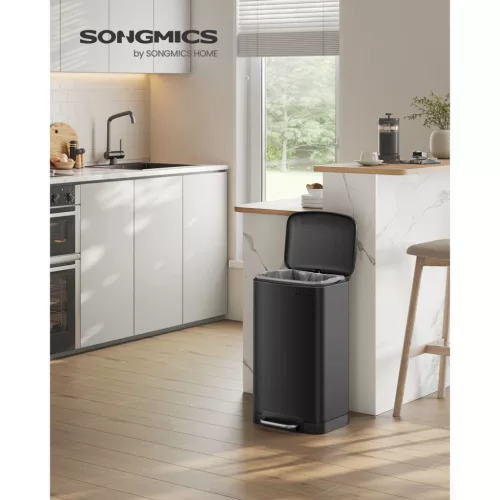 songmics-cos-de-gunoi-30l-pedala-capac-rezistent-la-mirosuri-negru-34x25x61cm