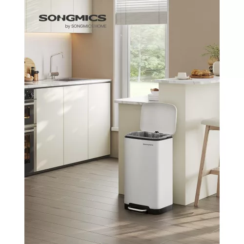 songmics-cos-de-gunoi-30l-pedala-capac-rezistent-la-mirosuri-alb-34x25x61cm