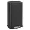 songmics-cos-de-gunoi-30l-pedala-capac-cu-inchidere-amortizata-negru-35x24x63cm