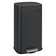 songmics-cos-de-gunoi-30l-pedala-capac-cu-inchidere-amortizata-negru-35x24x63cm