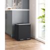 songmics-cos-de-gunoi-selectiv-2-x-15l-pedala-otel-cerneala-neagra