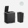 songmics-cos-de-gunoi-selectiv-2-x-15l-pedala-otel-cerneala-neagra