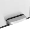 Coș de gunoi selectiv 2x24L, pedală, închidere silențioasă, negru 40x30x60cm