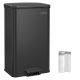 songmics-cos-de-gunoi-cu-pedala-40l-negru-cu-15-saci-de-gunoi