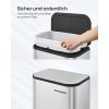 songmics-cos-de-gunoi-20l-pedala-argintiu-36x30x42cm