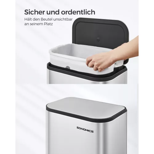 songmics-cos-de-gunoi-20l-pedala-argintiu-36x30x42cm