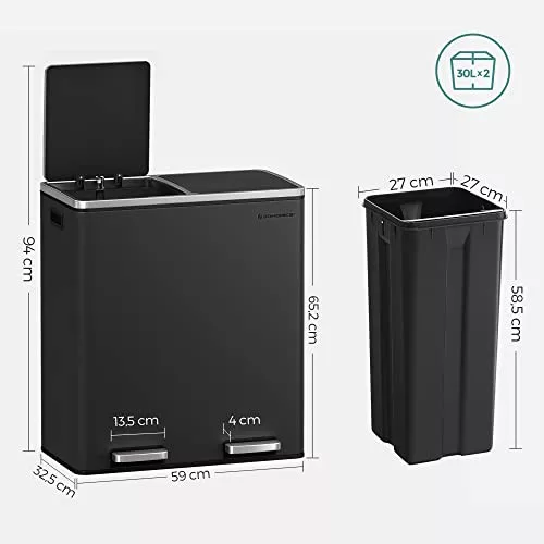 songmics-cos-de-gunoi-selectiv-2x30l-negru