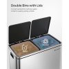 songmics-cos-de-gunoi-selectiv-2x30l-argintiu