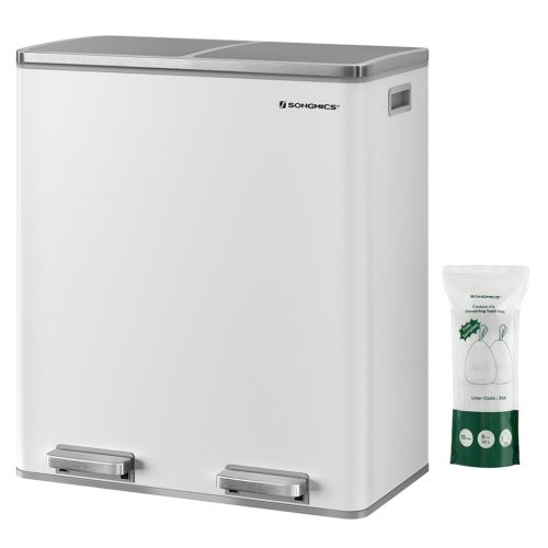 songmics-cos-de-gunoi-selectiv-2x30l-alb