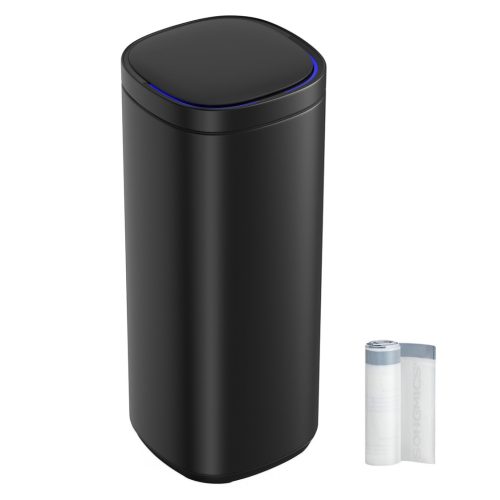 songmics-cos-de-gunoi-de-bucatarie-cu-senzor-de-miscare-cu-lumina-colorata-50-litri-negru