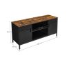 songmics-dulap-tv-cu-2-usi-rafturi-maro-rustic-si-negru-120x40x55cm