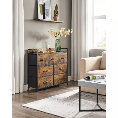 songmics-dulap-de-depozitare-cu-7-sertare-din-textil-dulap-de-haine-maro-rustic-98x28x85cm