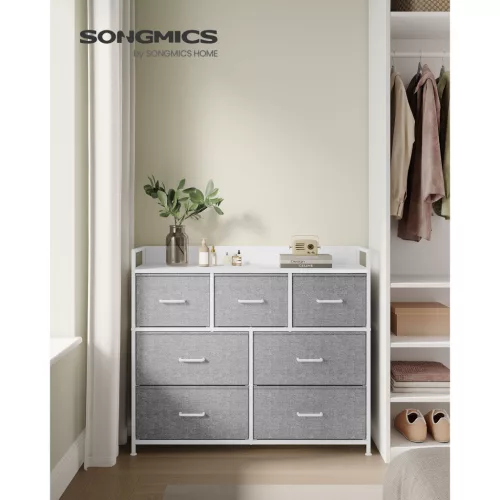 songmics-dulap-depozitare-cu-sapte-sertare-dulap-gri-porumbeliu-si-alb-98x28x85cm