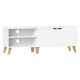 vasagle-dulap-tv-2-usi-rafturi-alb-140x40x45cm