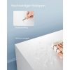 vasagle-dulap-tv-2-usi-rafturi-alb-140x40x45cm