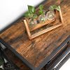 vasagle-suport-tv-cu-rafturi-maro-rustic-140x39x52cm