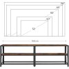 vasagle-suport-tv-cu-rafturi-maro-rustic-160x39x52cm