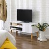 vasagle-dulap-tv-cu-usa-si-rafturi-alb-110x40x49cm