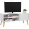 vasagle-dulap-tv-cu-usa-si-rafturi-alb-110x40x49cm