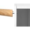 vasagle-dulap-tv-cu-usa-si-rafturi-alb-110x40x49cm