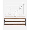 vasagle-suport-tv-cu-rafturi-maro-rustic-147x40x50cm