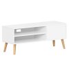 vasagle-dulap-tv-cu-usa-si-rafturi-alb-120x40x49cm