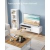 vasagle-dulap-tv-cu-usa-si-rafturi-alb-120x40x49cm